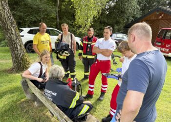 Glücklicher Ausgang einer Personensuche am Irrsee