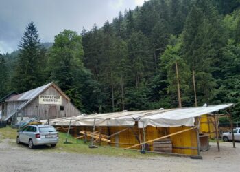Aufbau Kellerfest