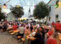 Traumwetter beim Sommernachtsfest des Musikverein Gschwandt mit toller Stimmung