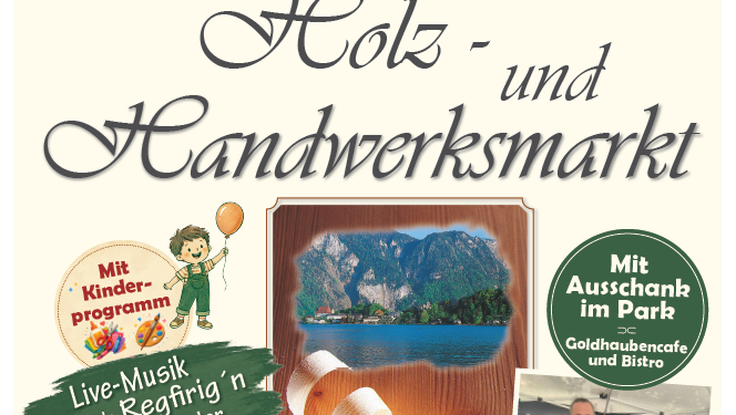Holz- und Handwerksmarkt in Traunkirchen