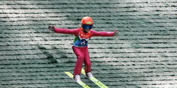 Valentina Weidinger, das Sprungtalent der Zukunft