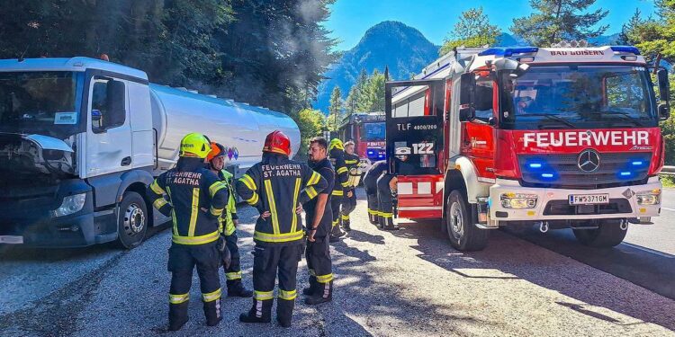 Zwei Einsätze fordern Feuerwehr Bad Goisern