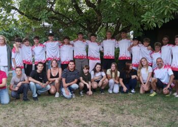 Volleyball-Trainingslager der Partnerstadt Gemona in Laakirchen