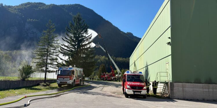 Herbstübung der Ischler Feuerwehren
