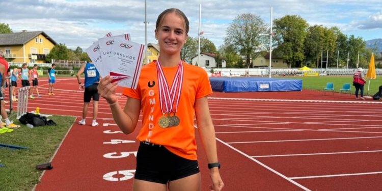Historischer Meistertitel für Rosa Bauer-Sportunion Gmunden jubelt über ersten Österreichischen Meistertitel der Leichtathletik-Sektion