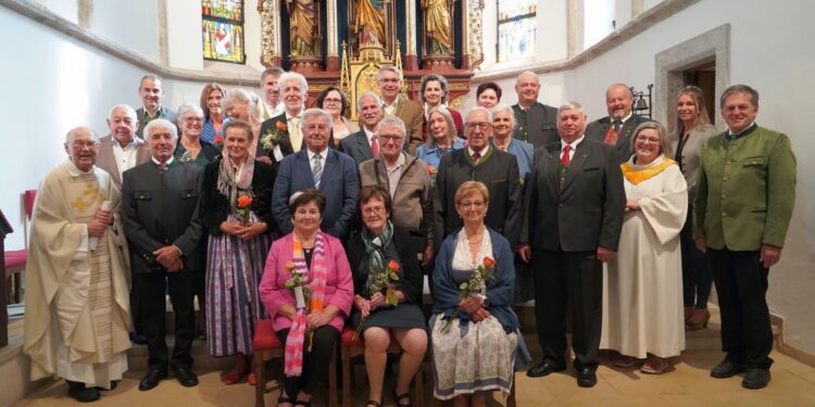 Ein wahres Fest der Jubelpaare in der Gemeinde Gschwandt!