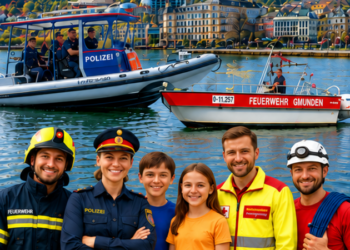 Gmunden wird zum großen Schauplatz der Sicherheit