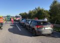 Auffahrunfall auf der B145 in Regau