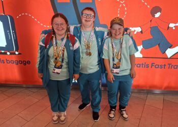 Special Olympics Schwimmer:innen vom Team „Brücken Bauen“ glänzten in Malmö