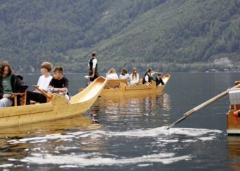 Zweimal schöner Schulbeginn in Hallstatt