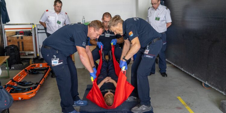 2. Sanitätsdienst-Leistungsprüfung in Oberösterreich: 29 Trupps aus dem Bezirk Vöcklabruck traten an