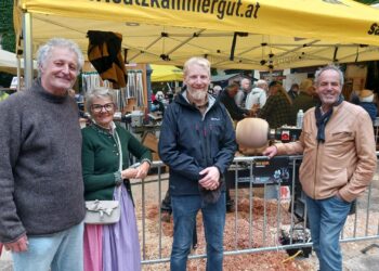 Großer Andrang bei Salzkammergut Drechseltagen