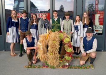 Ein Erntedankfest, das in der Pfarre und Gemeinde Gschwandt unvergessen bleiben wird!