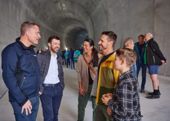 Kraftwerk Traunfall: Energie AG bietet beim Tag der offenen Baustelle exklusive Einblicke für Anrainer:innen