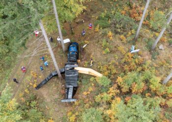 St. Lorenz: Flugzeugabsturz an der Drachenwand: Große Abschnittsübung