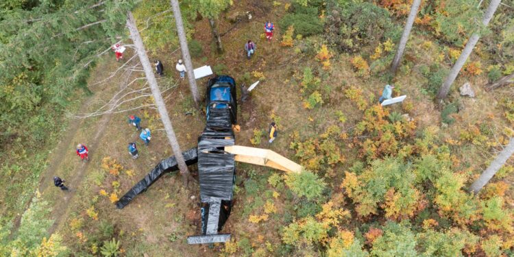 St. Lorenz: Flugzeugabsturz an der Drachenwand: Große Abschnittsübung