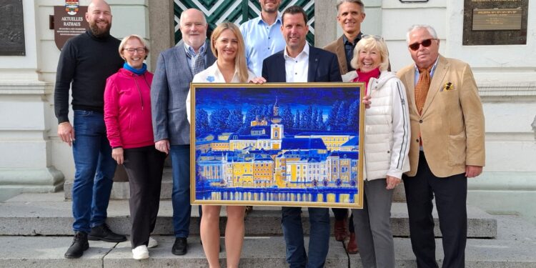 Gmunden für Gmunden. Ein regionales Kunstwerk für den guten Zweck