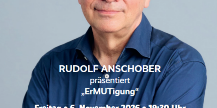 Rudi Anschober liest aus „Ermutigung“