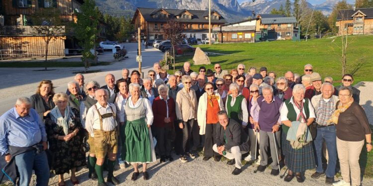 Die Senioren der Dachstein-Gemeinde unterwegs